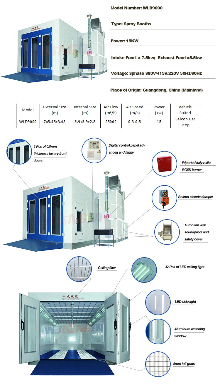 Wld9000 Wholesale Auto Repair Equipment Car Painting Machine Price