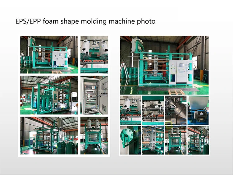 One Button Die Change System Automatic EPS Foam Shape Moulding Machine