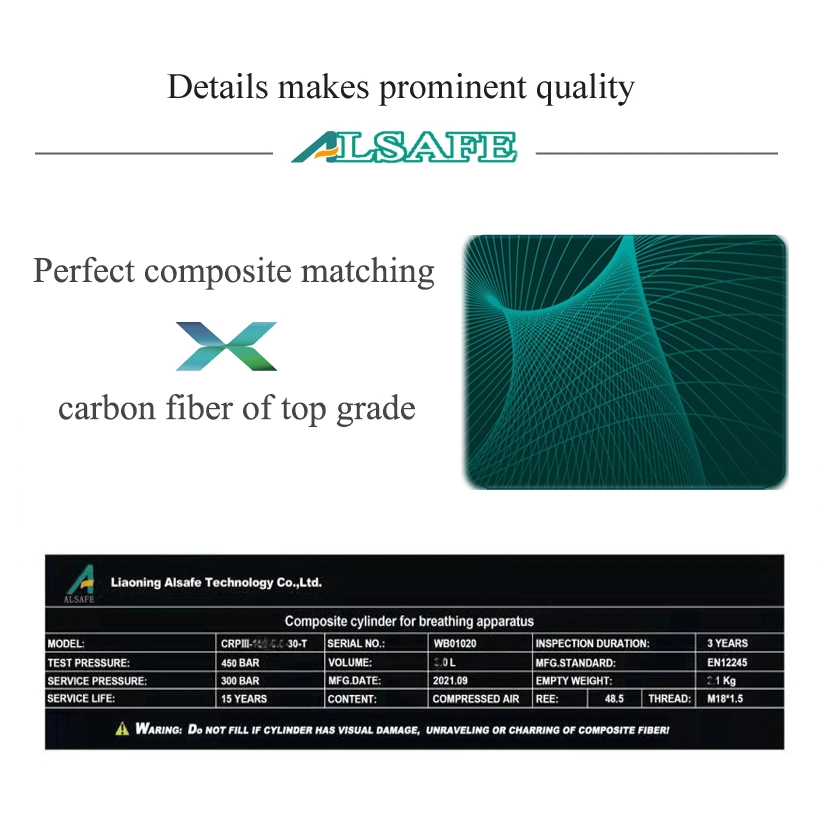 Manufacturer Carbon Fiber Composite Air Tank Sizes