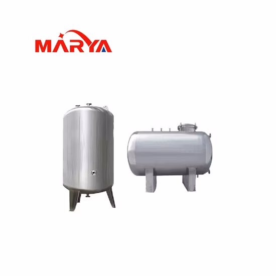 GMP Sanitária Vapor Aquecimento elétrico e Resfriamento Reator de Fermentação de Envelhecimento de Revestimento Duplo Misturador Tampão de Equilíbrio Fermentador Fermentador Tanque de Armazenamento