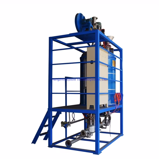 Máquina pré-expansora de lote de grânulos EPS de suprimento direto Epsole