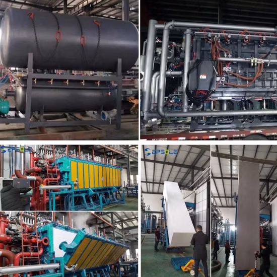 Epsole Fornecimento direto Painel sanduíche EPS Máquina de moldagem de bloco